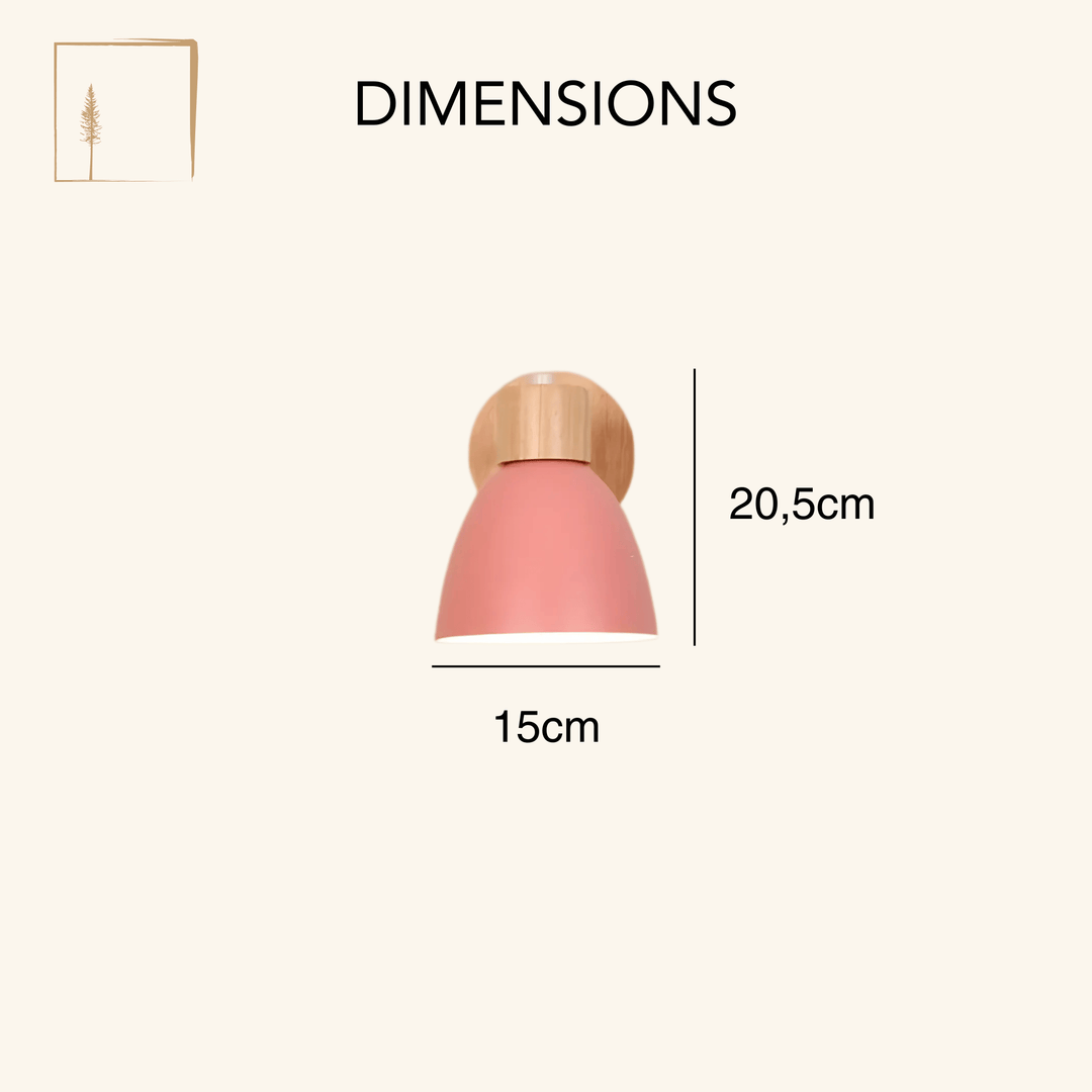 Dimensions Applique Murale Scandinave