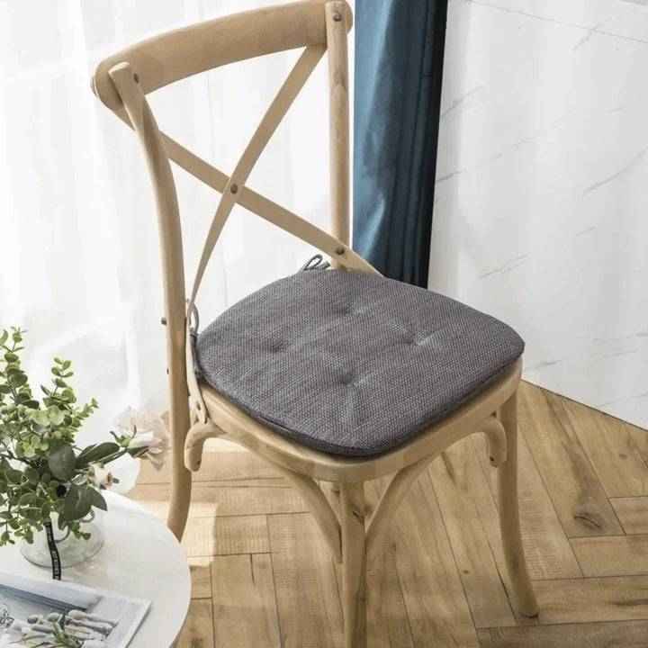 Coussin pour Chaise Scandinave Gris Foncé
