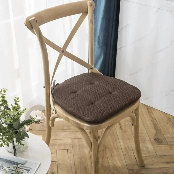 Coussin pour Chaise Scandinave Marron