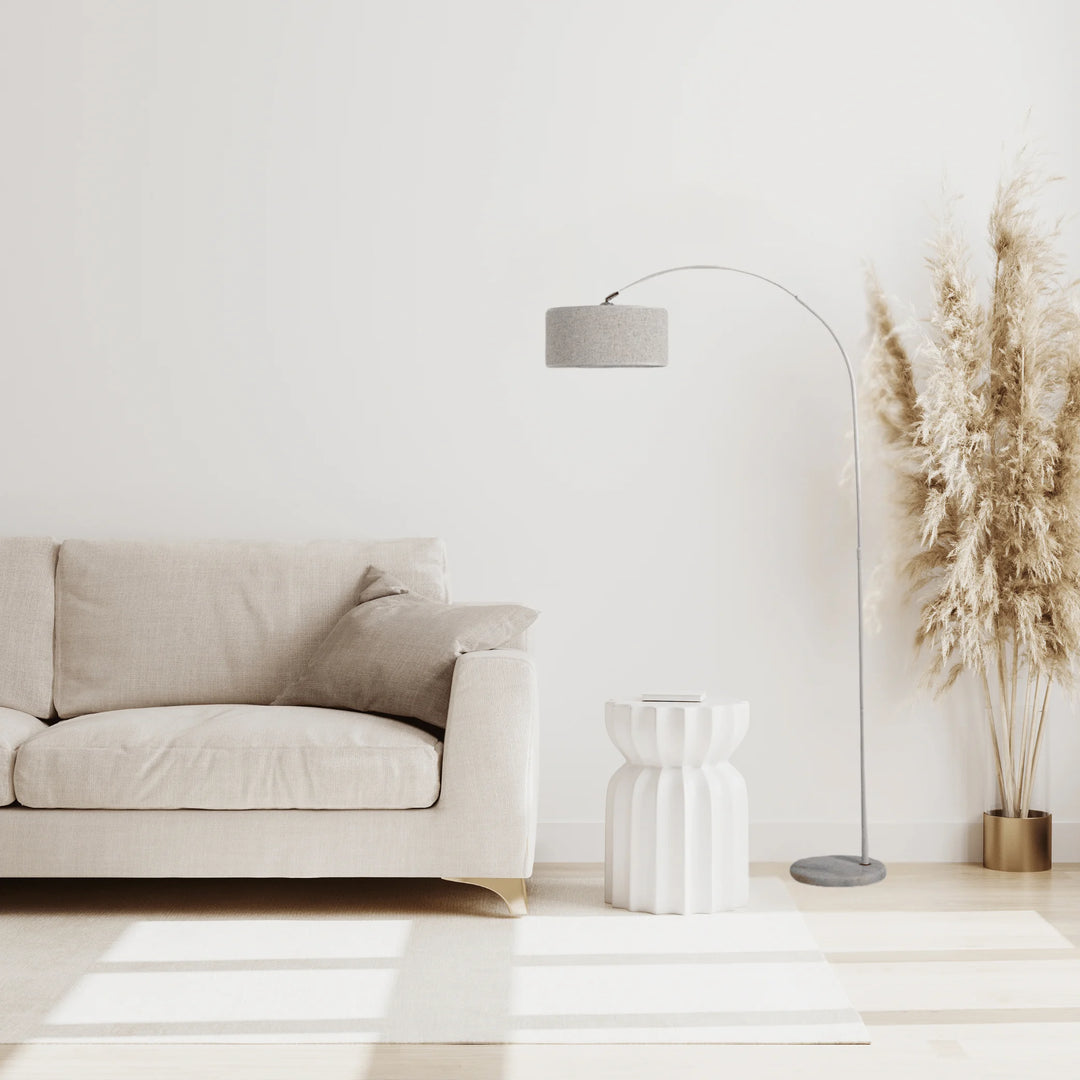 Lampadaire Scandinave Gris