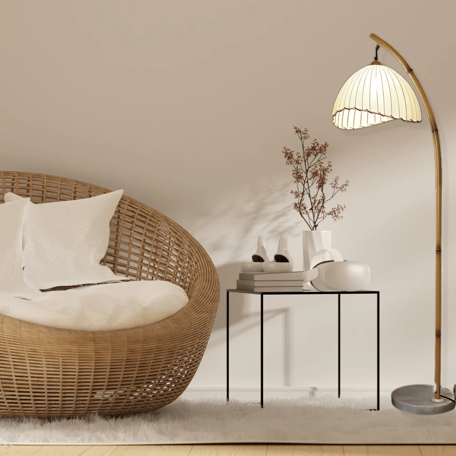 Lampadaire Scandinave Vintage 1