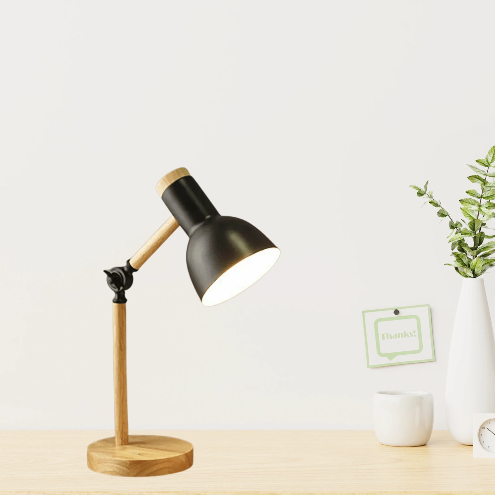 Lampe de Chevet Scandinave Noire