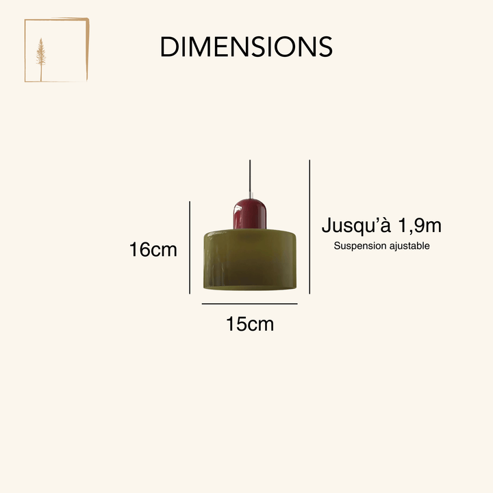 Dimensions Lustre Nordique