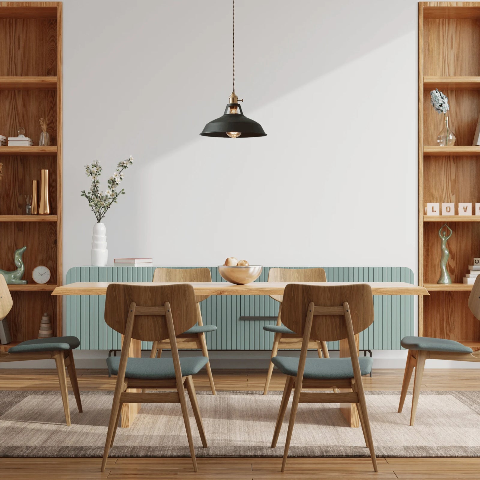 Lustre Scandinave Vintage Noir