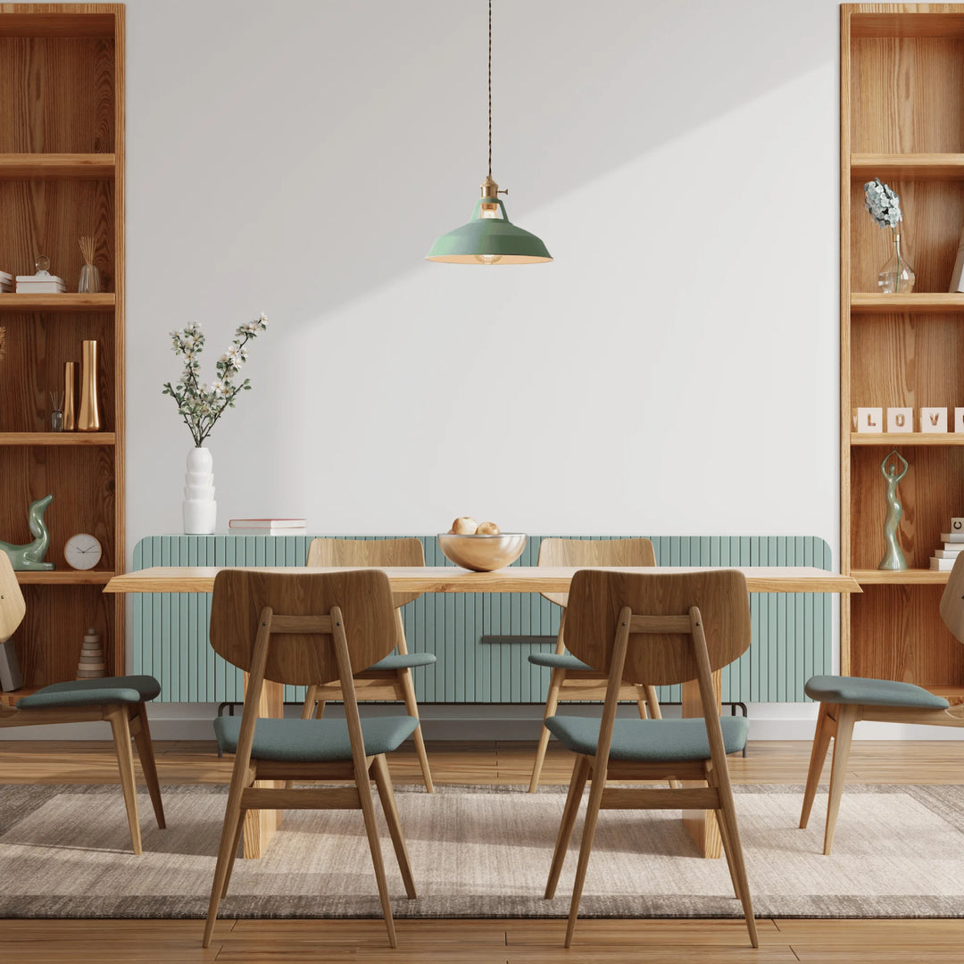 Lustre Scandinave Vintage Vert