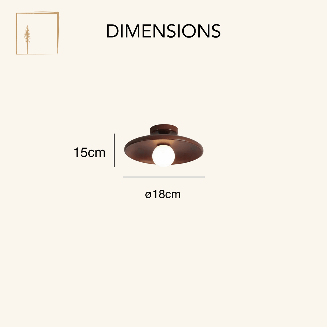 Dimensions Plafonnier Nordique
