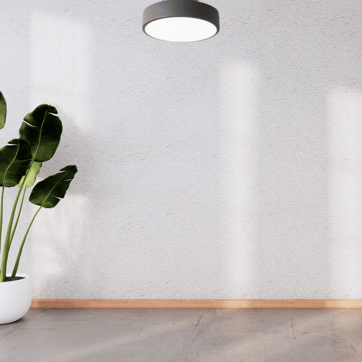 Plafonnier Scandinave Gris
