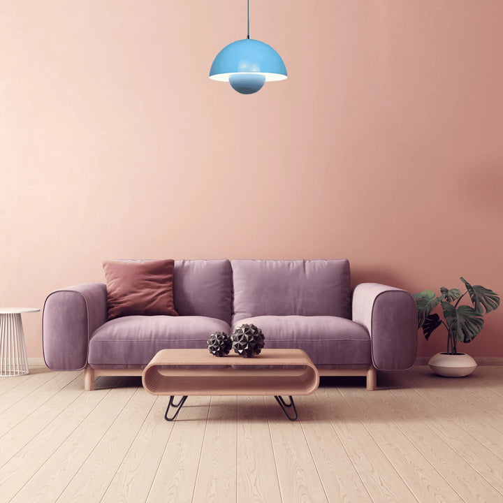 Suspension Scandinave Bleue