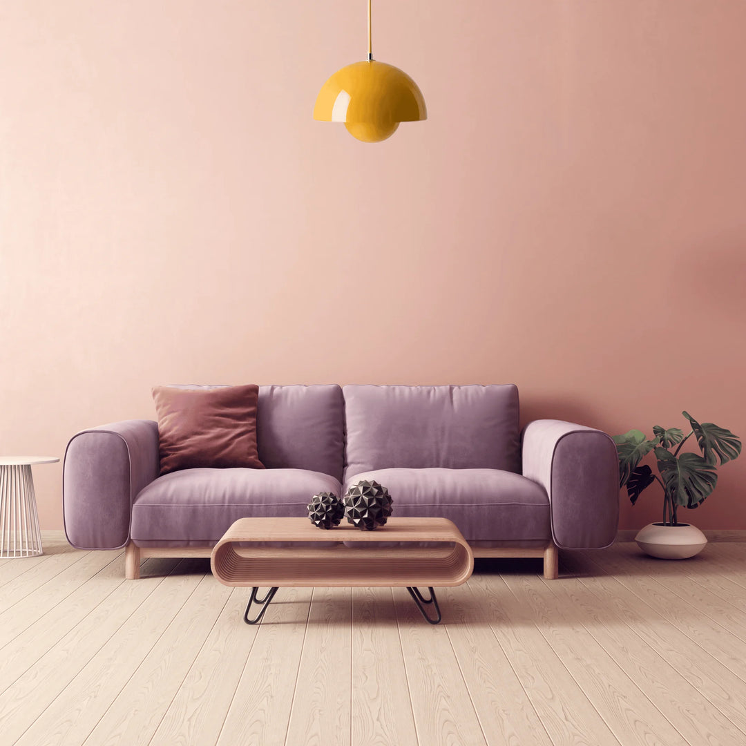 Suspension Scandinave Jaune
