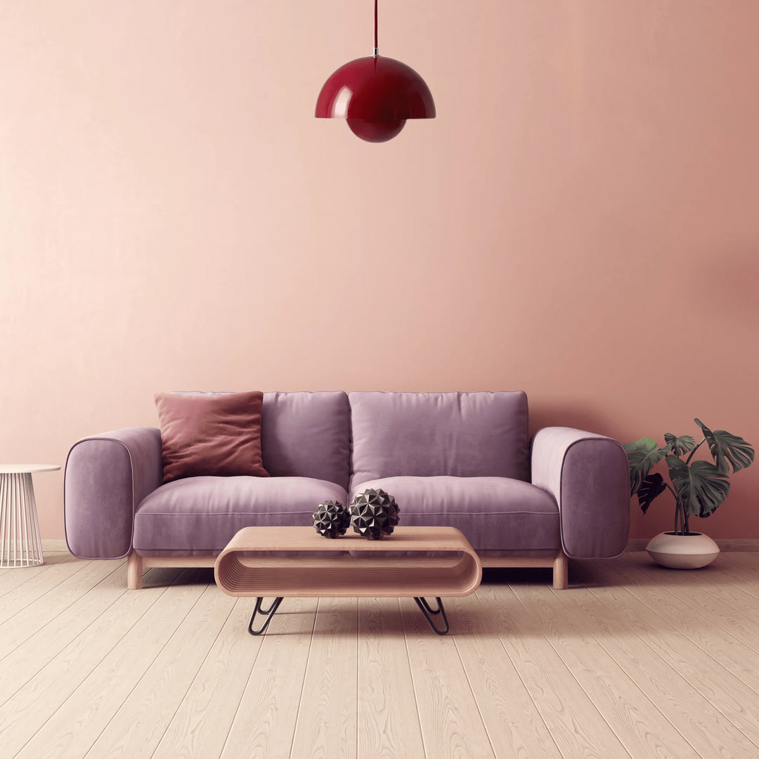 Suspension Scandinave Rouge