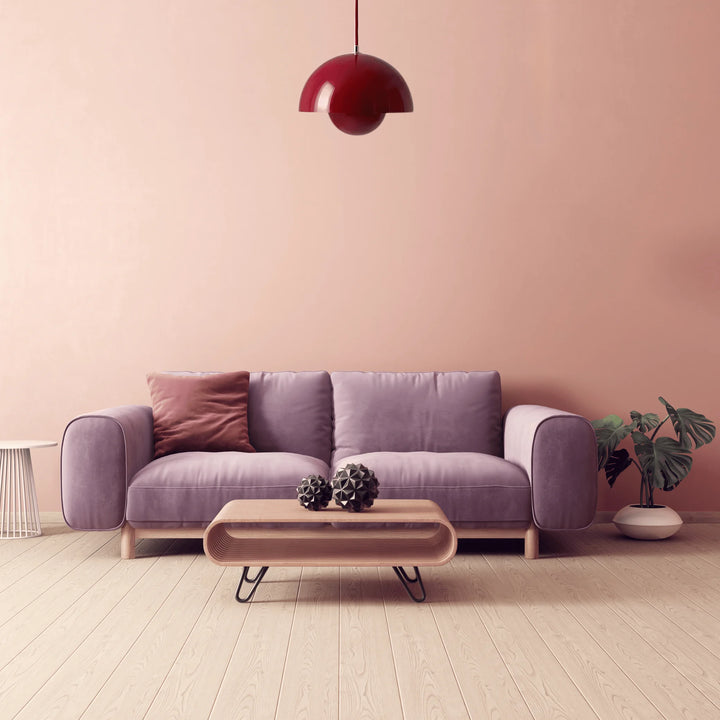 Suspension Scandinave Rouge