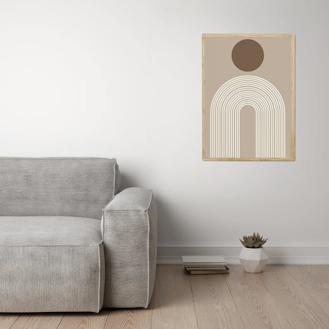 Tableau de Salon Scandinave Forme 3
