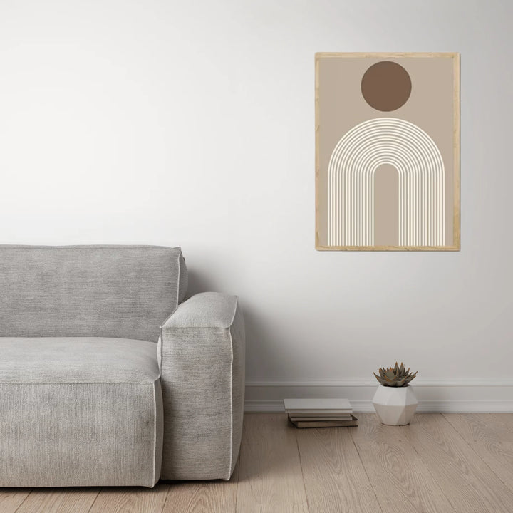 Tableau de Salon Scandinave Forme 3