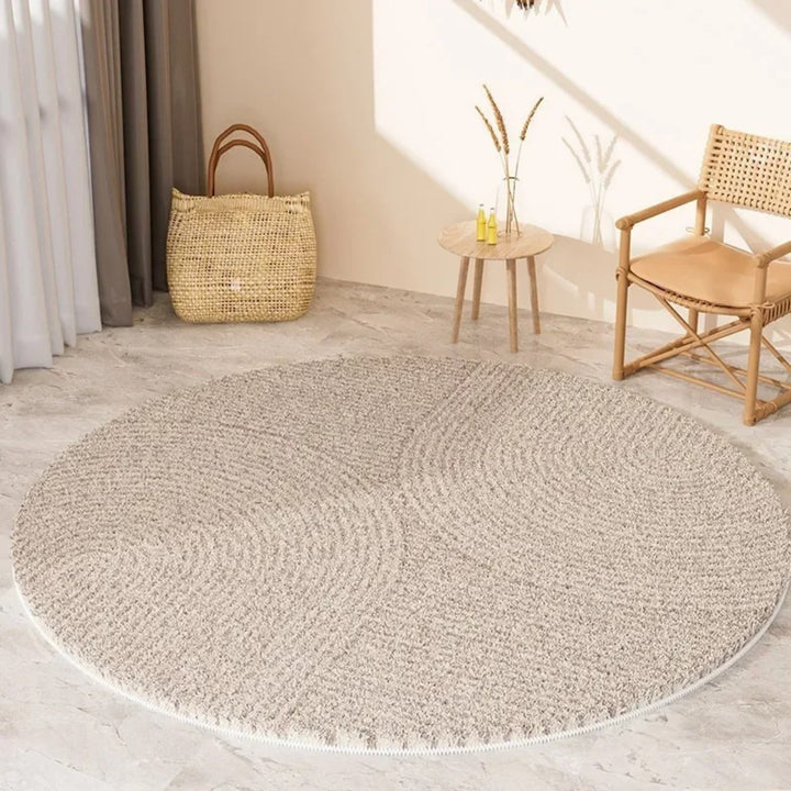 Tapis Rond Scandinave | Collection Geometric