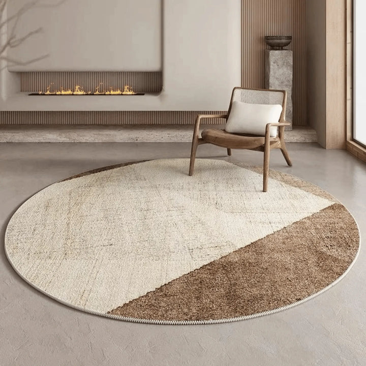 Tapis Rond Scandinave Modèle 6